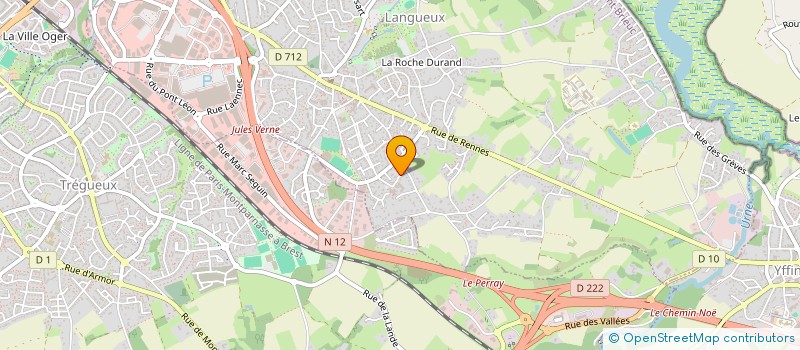 localisation de l'entreprise PHYNANCE  LANGUEUX