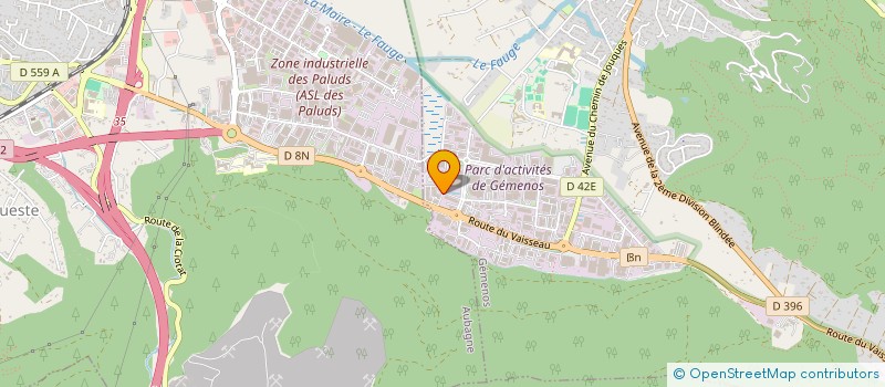 localisation de l'entreprise PHYROE  GEMENOS