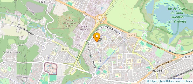 localisation de l'entreprise PHYRUN  TRAPPES