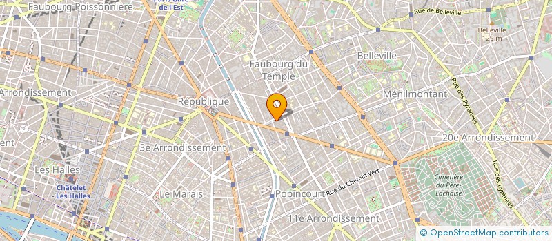 localisation de l'entreprise PHYSALLIS  PARIS