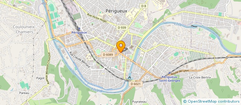 localisation de l'entreprise PHYSEOS  PERIGUEUX