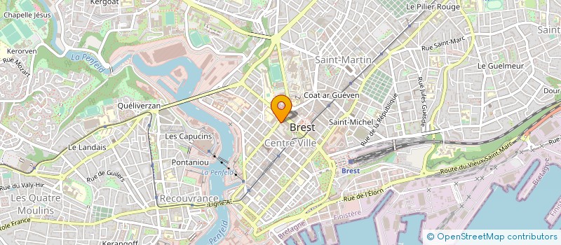 localisation de l'entreprise PHYSIC FORM à BREST