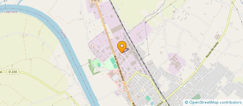 localisation de l'entreprise PHYSIC SWING  TONNEINS