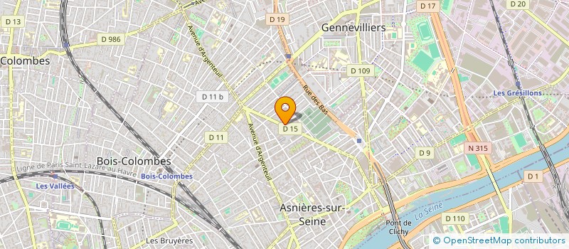 localisation de l'entreprise PHYSICAL NETWORKS à ASNIERES-SUR-SEINE