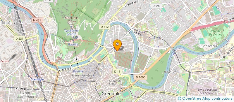localisation de l'entreprise PHYSICIEN MEDICAL SANS FRONTIERES  GRENOBLE