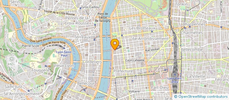 localisation de l'entreprise PHYSICONCEPT à LYON
