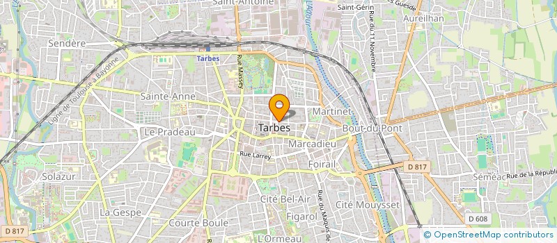 localisation de l'entreprise PHYSIO BOSS  TARBES