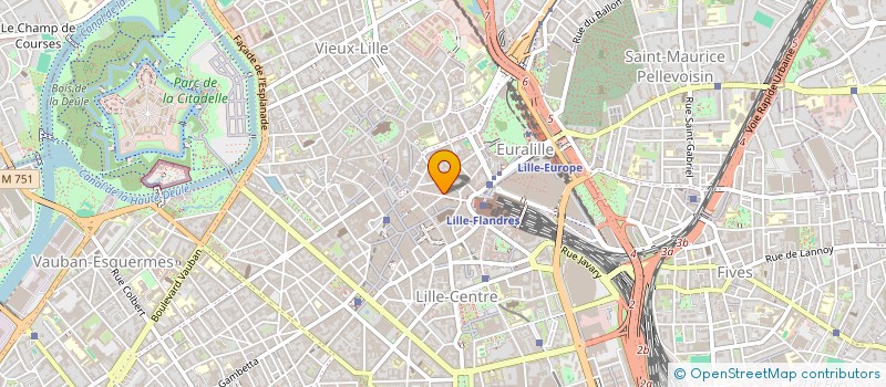 localisation de l'entreprise PHYSIO EVASION  LILLE