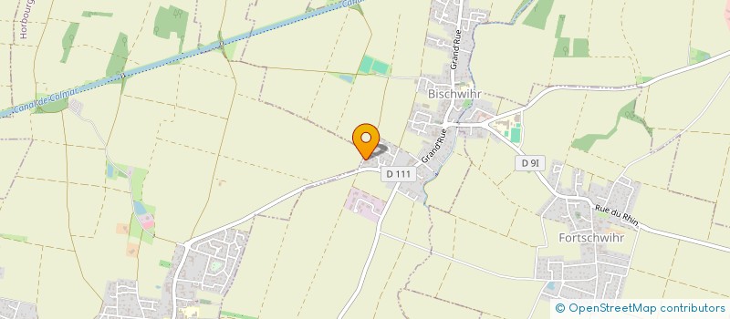 localisation de l'entreprise PHYSIO RIED  BISCHWIHR
