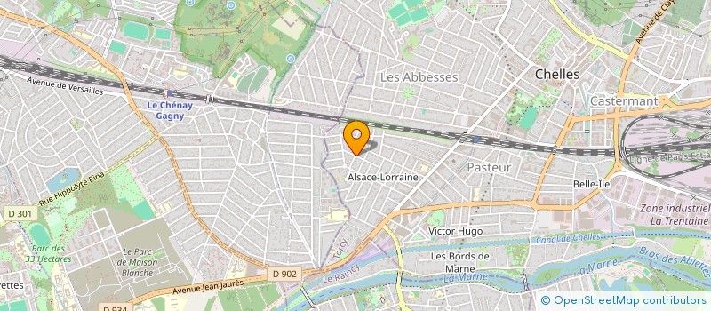 localisation de l'entreprise PHYSIO SERRIS  SERRIS