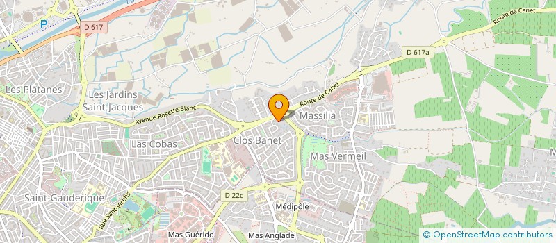 localisation de l'entreprise PHYSIO SPORT SANTE SCM  PERPIGNAN