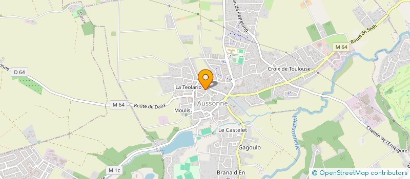 localisation de l'entreprise PHYSIO THRUST à AUSSONNE