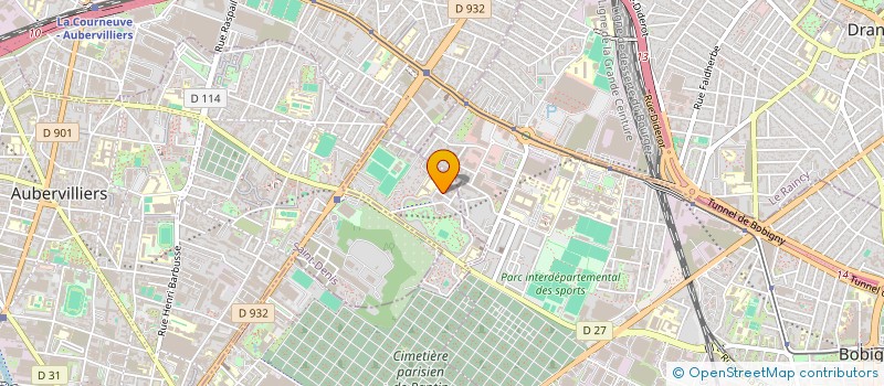 localisation de l'entreprise PHYSIOANIPRO à PANTIN
