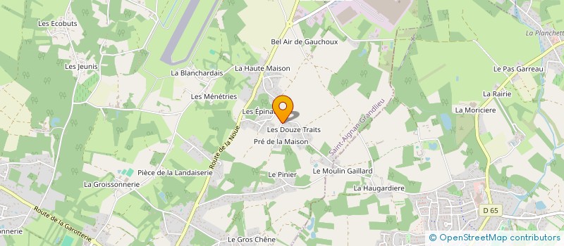 localisation de l'entreprise PHYSIOBOTIC  REZE