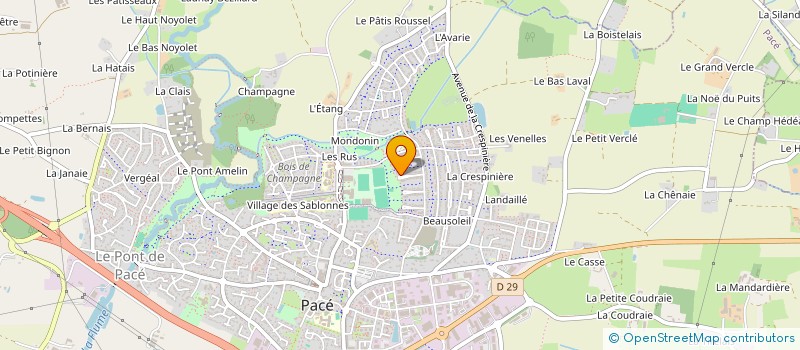 localisation de l'entreprise PHYSIOBREIZH  PACE