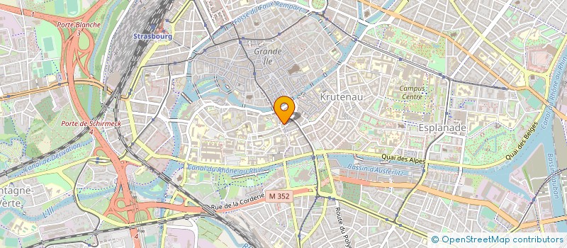 localisation de l'entreprise PHYSIOCHECK à STRASBOURG