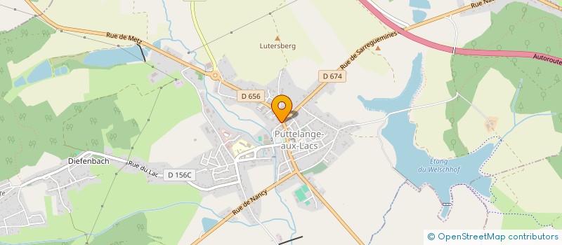 localisation de l'entreprise PHYSIOCORP  PUTTELANGE-AUX-LACS