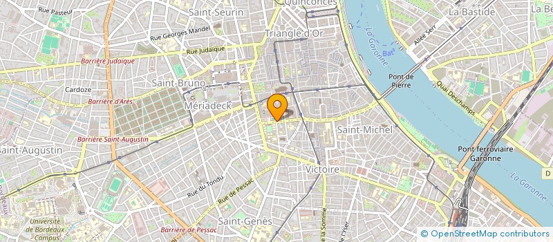 localisation de l'entreprise PHYSIOMAST 2G  BORDEAUX