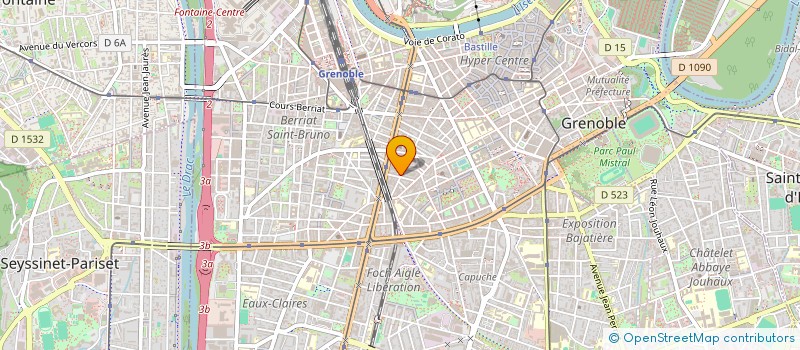 localisation de l'entreprise PHYSIOMED  GRENOBLE