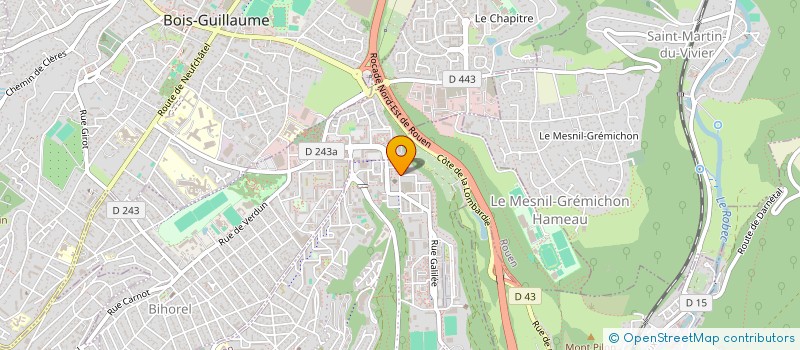 localisation de l'entreprise PHYSIOPERFORMANCE  ROUEN