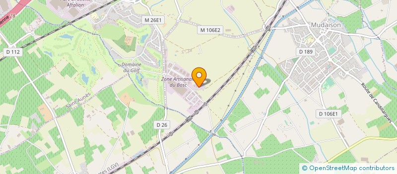 localisation de l'entreprise PHYSIOQUANTA à MUDAISON