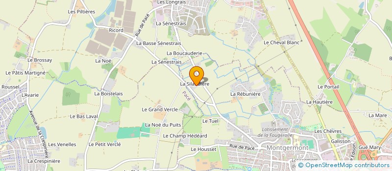 localisation de l'entreprise PHYSIORECUP à MONTGERMONT