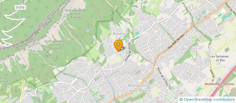 localisation de l'entreprise PHYSIOTEL à BIVIERS