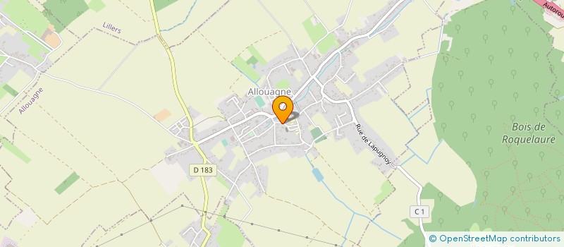 localisation de l'entreprise PHYSIOTHE à ALLOUAGNE