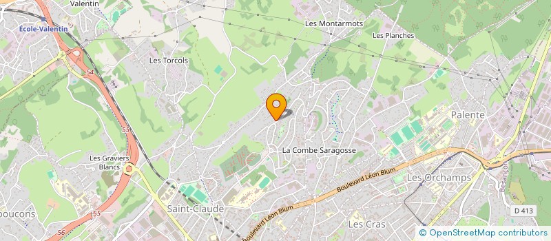 localisation de l'entreprise PHYSIOTIKA à BESANCON