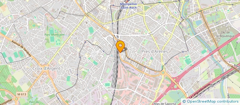 localisation de l'entreprise PHYT'SOLUTION à MONTPELLIER