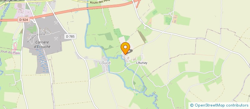 localisation de l'entreprise PHYTAGRI à ECOUCHE-LES-VALLEES