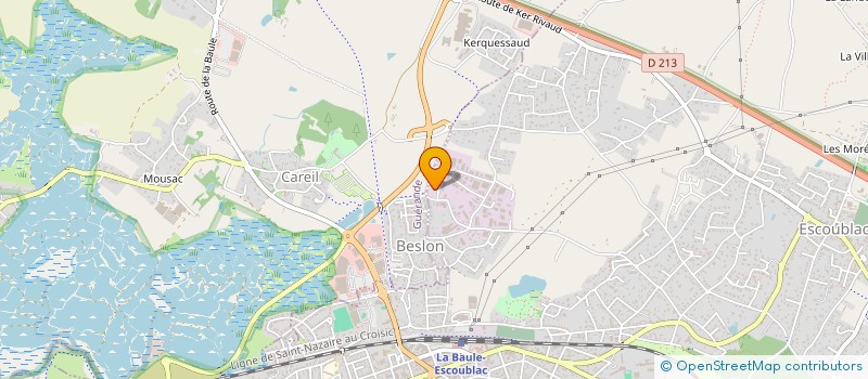 localisation de l'entreprise PHYTALESSENCE à LA BAULE-ESCOUBLAC