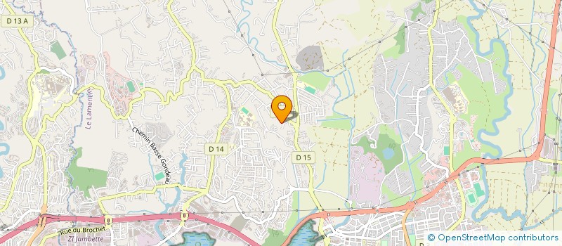 localisation de l'entreprise PHYTEL EARL  LE LAMENTIN