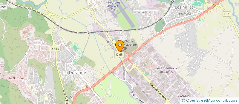 localisation de l'entreprise PHYTIS FRANCE  AIX-EN-PROVENCE