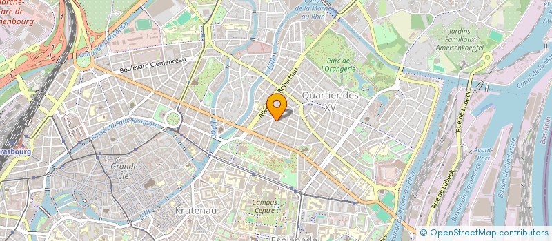 localisation de l'entreprise PHYTO-ACTEA à STRASBOURG