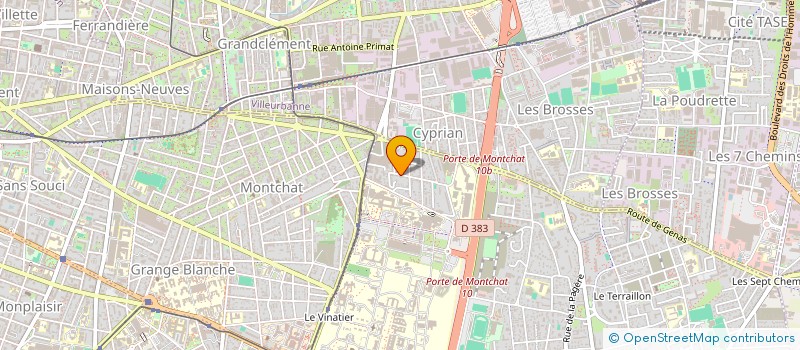 localisation de l'entreprise PHYTO-AROMATIC  BRON