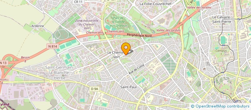 localisation de l'entreprise PHYTO-AROMES à CAEN