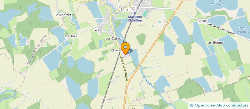 localisation de l'entreprise PHYTO CONTROL à MARLIEUX