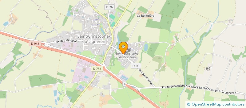 localisation de l'entreprise PHYTO FARM FRANCE à SAINT-CHRISTOPHE-DU-LIGNERON