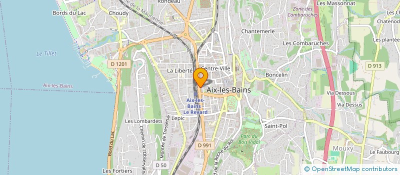 localisation de l'entreprise PHYTO' GREEN à DRUMETTAZ-CLARAFOND
