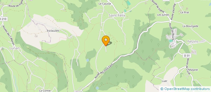 localisation de l'entreprise PHYTO PURE LOT  SAINT-FELIX