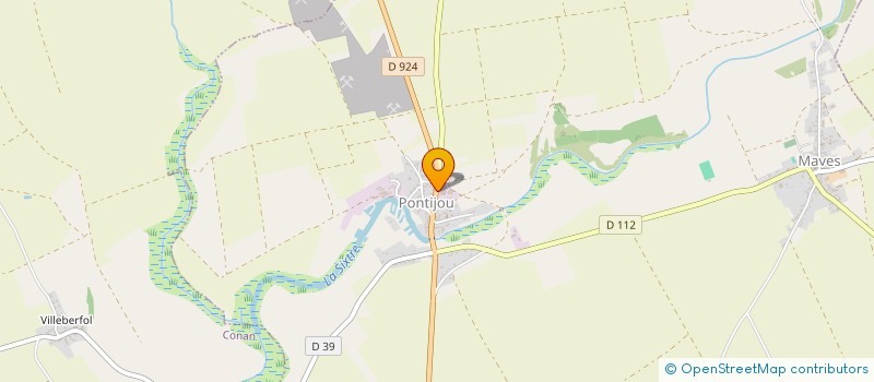 localisation de l'entreprise PHYTO SERVICE à MAVES