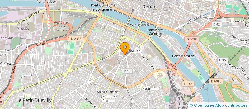 localisation de l'entreprise PHYTO VITAL à ROUEN