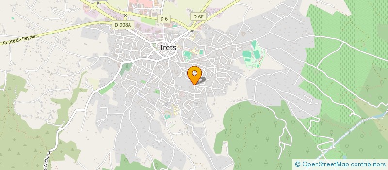localisation de l'entreprise PHYTOBEAUTE à TRETS