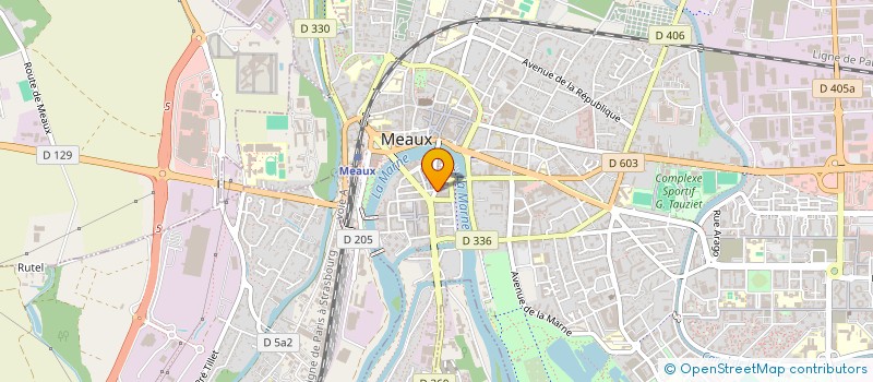 localisation de l'entreprise PHYTOE à MEAUX