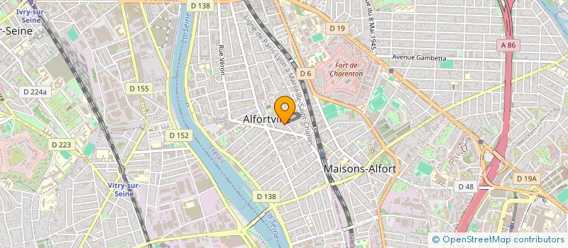 localisation de l'entreprise PHYTOMA  ALFORTVILLE