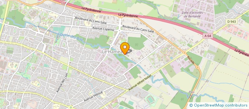 localisation de l'entreprise PHYTONUT à PAU