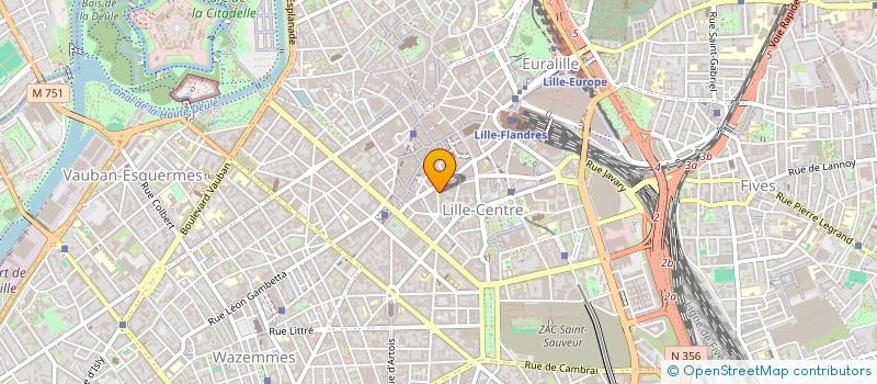 localisation de l'entreprise PHYTOSUN à LILLE