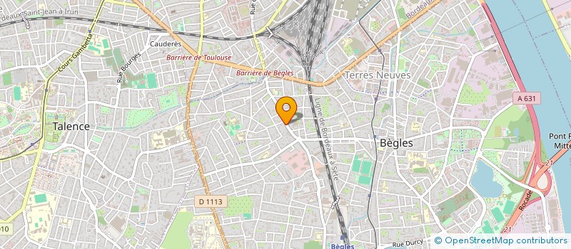 localisation de l'entreprise PI 4 CONSEIL & FORMATION à BEGLES
