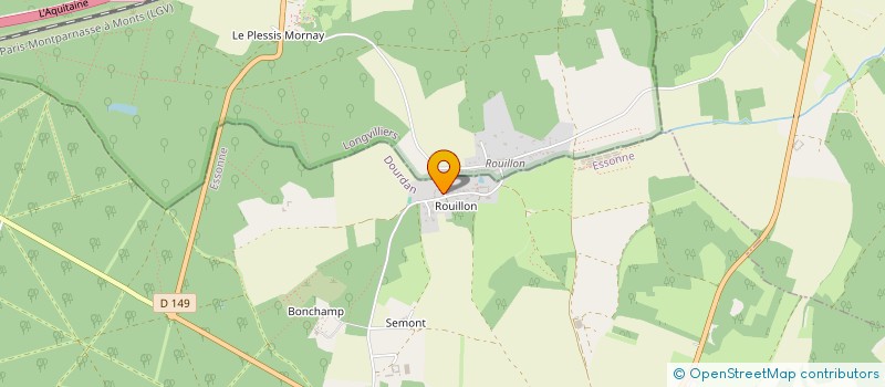 localisation de l'entreprise PI  DOURDAN